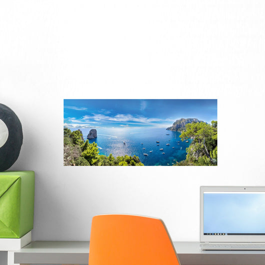 Capri island in Italy Wall Mural