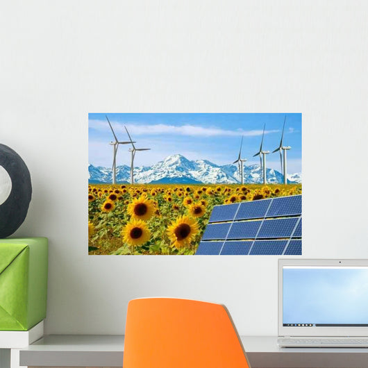 Sustainable Development Wall Mural