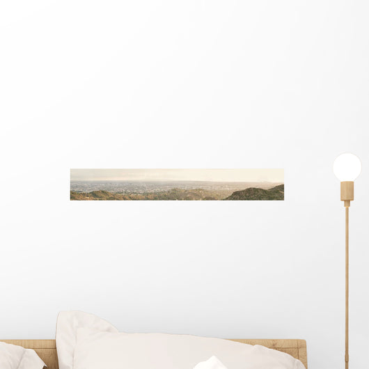 Panoramic Los Angeles City Wall Decal