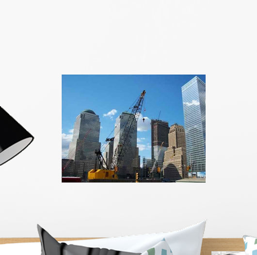 Construction Buildings Wall Decal