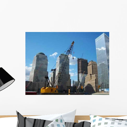 Construction Buildings Wall Decal