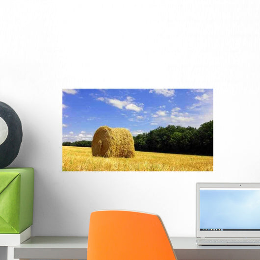Field Late Summer after Wall Decal