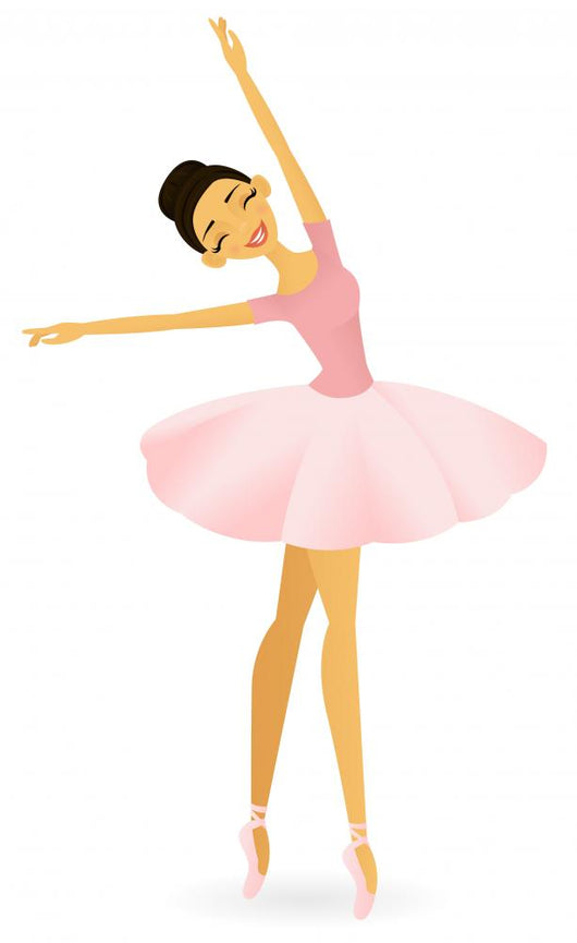 Ballet Dancer Wall Decal