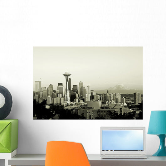 Seattle Panorama Wall Decal