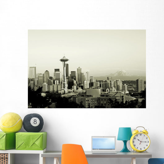 Seattle Panorama Wall Decal