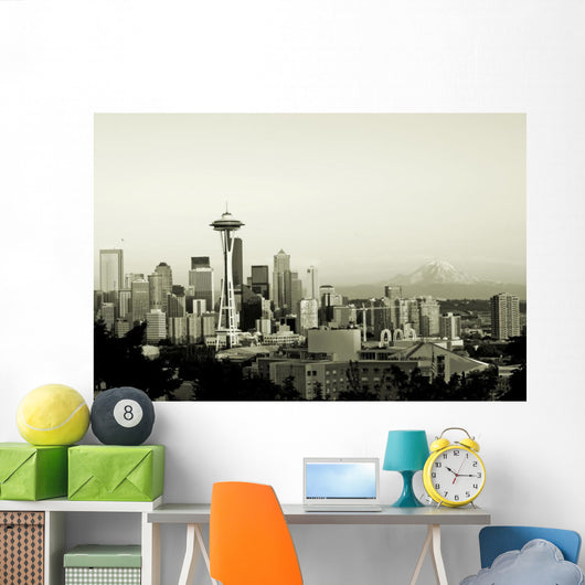 Seattle Panorama Wall Decal