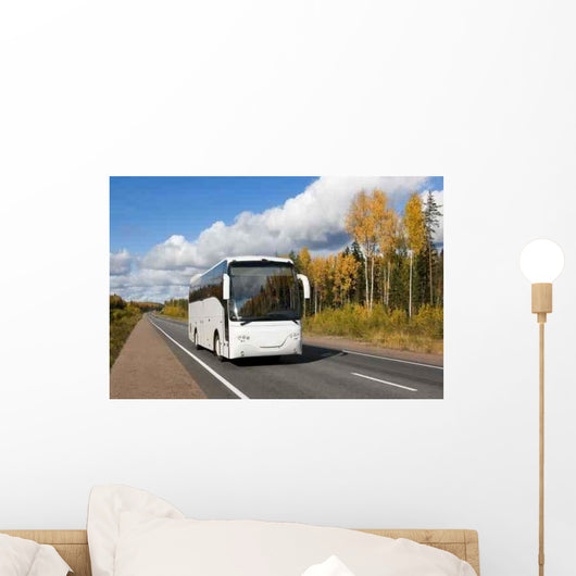 Tourist Bus Wall Decal
