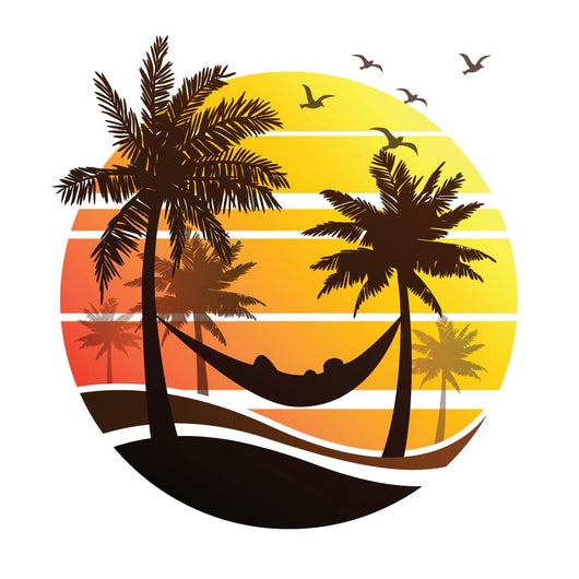 Summer Vacation Wall Decal