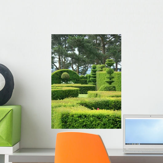 Carved Trees Wall Decal