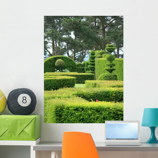 Carved Trees Wall Decal