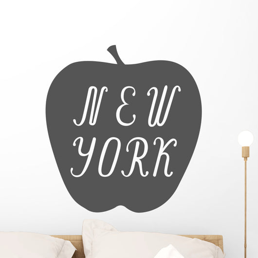 New York Lettering Big Wall Decal