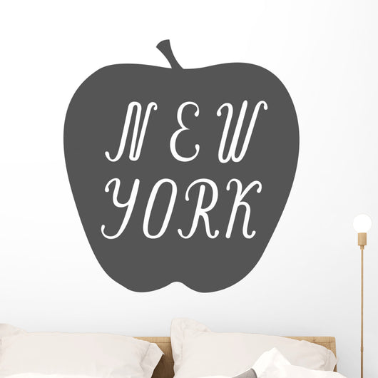 New York Lettering Big Wall Decal