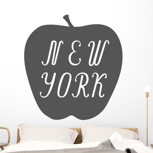 New York Lettering Big Wall Decal