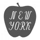 New York Lettering Big Wall Decal