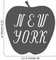 New York Lettering Big Wall Decal