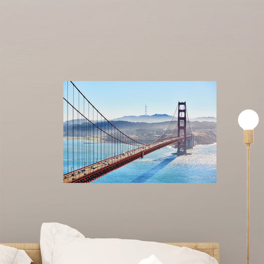 Golden Gate bridge in San Francisco, California, USA Wall Mural