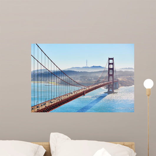 Golden Gate bridge in San Francisco, California, USA Wall Mural