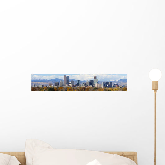 Denver Colorado Skyline Very Wall Decal