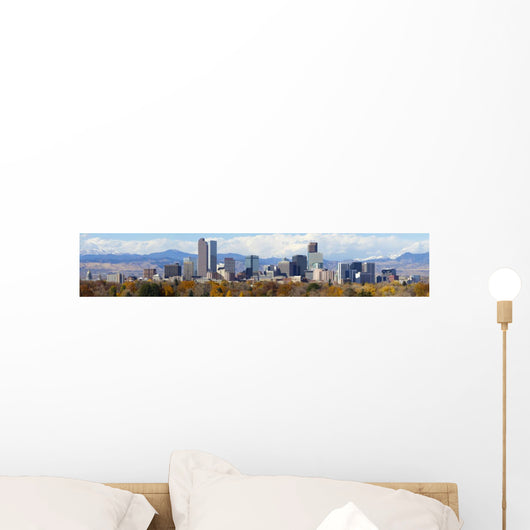Denver Colorado Skyline Very Wall Decal