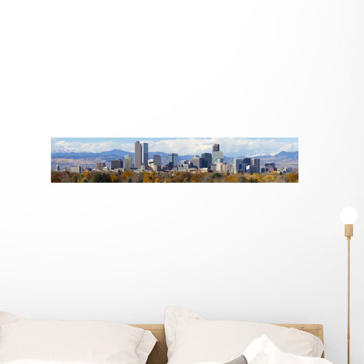 Denver Colorado Skyline Very Wall Decal
