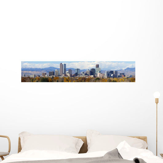 Denver Colorado Skyline Very Wall Decal