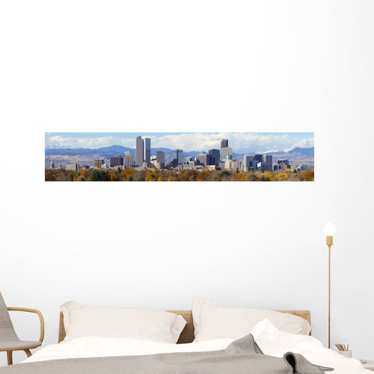 Denver Colorado Skyline Very Wall Decal