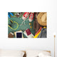 Holiday Suitcase Wall Decal