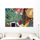 Holiday Suitcase Wall Decal