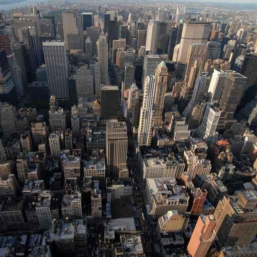Aerial Manhattan New York Wall Decal