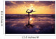 Woman Practicing Yoga Wall Decal