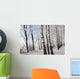 Birch Winter Alley Wall Decal
