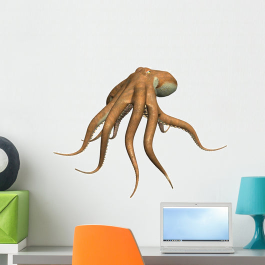 Octopus Wall Decal Design 3