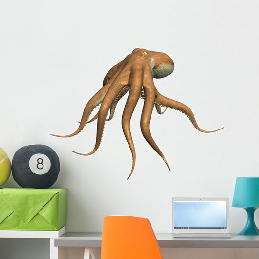 Octopus Wall Decal Design 3