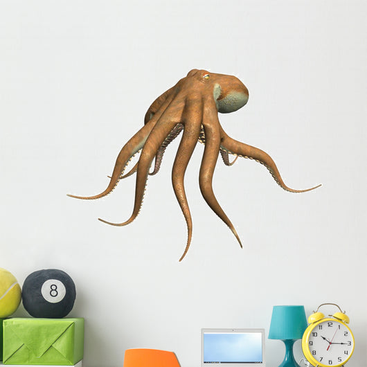 Octopus Wall Decal Design 3