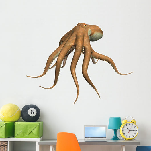Octopus Wall Decal Design 3