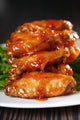 BBQ Wings Wall Decal Design 1