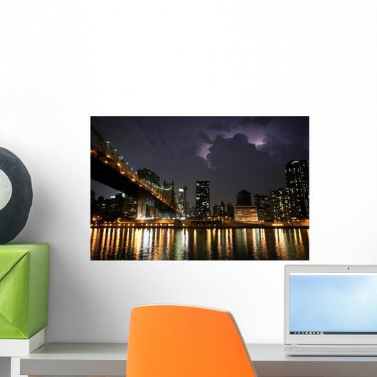 New York Queensborough Bridge Wall Decal