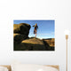 Fell Runner Mountain Trail Wall Decal