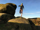 Fell Runner Mountain Trail Wall Decal