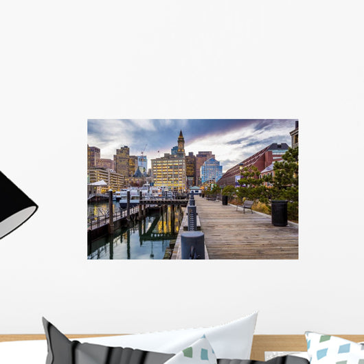 Boston Massachusetts Usa Wall Decal