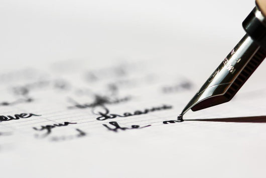 Writing Fountain Pen Wall Decal