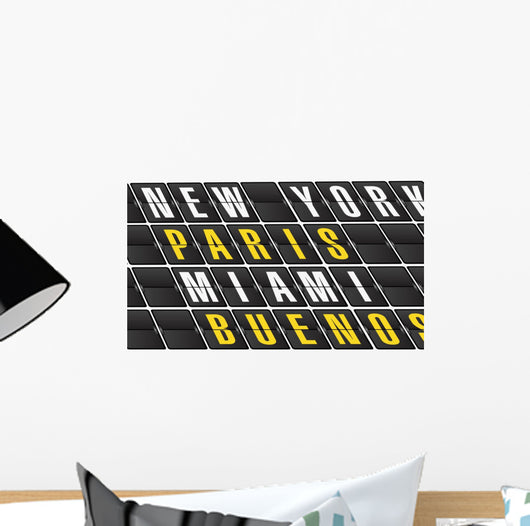 Renown Cities Concept Sign Wall Decal