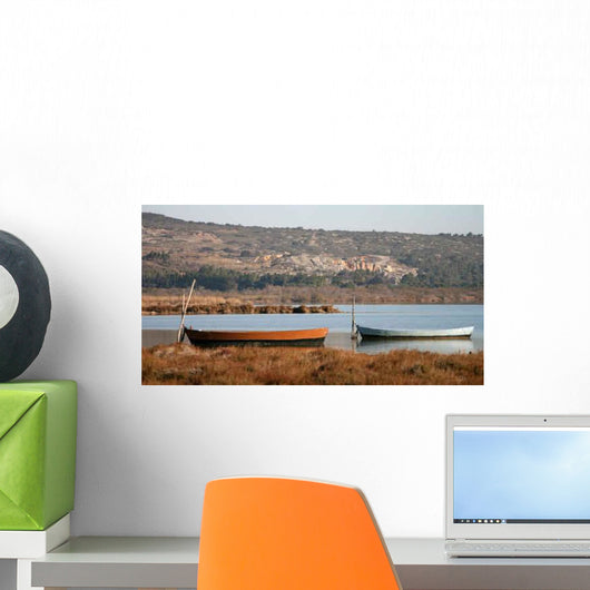 Boats Pond Lapalme Wall Decal
