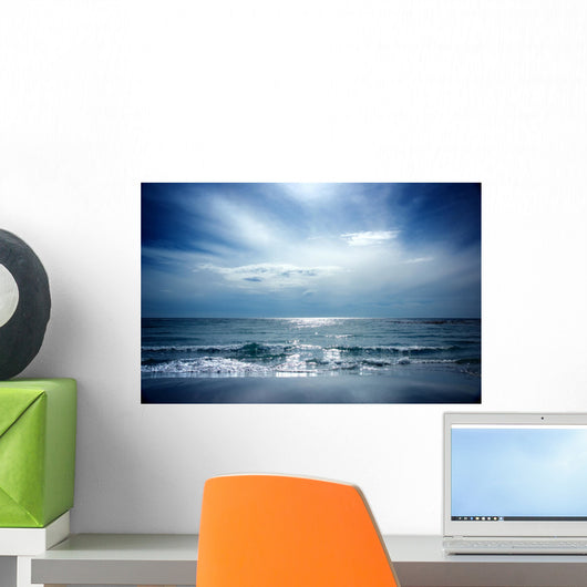 Beautiful Beach Sea Lion Wall Decal