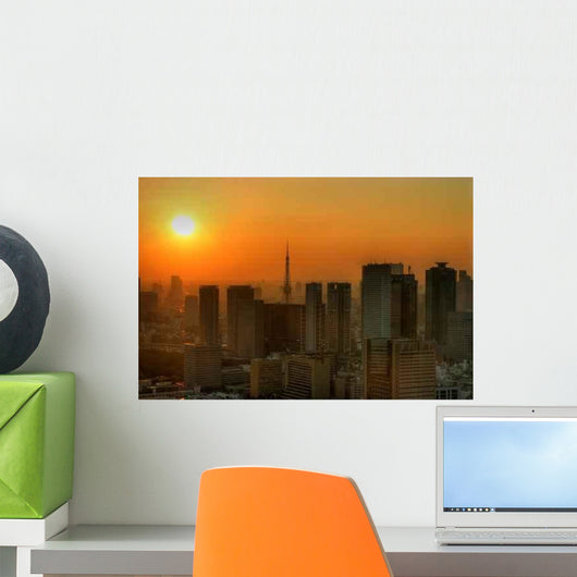 Sweltering Tokyo Wall Decal