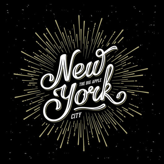 New York Lettering Big Wall Decal