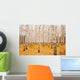 Autumn Birchwood October Wall Decal