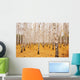 Autumn Birchwood October Wall Decal