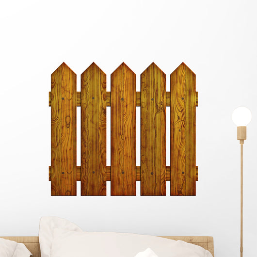 Picket Fence Wall Decal