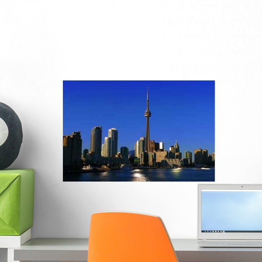 Toronto City Scape 2 Wall Decal